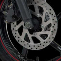 Yamaha FZS Disk Brake View