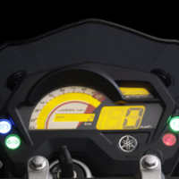 Yamaha FZS Speedometer View