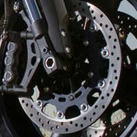 Yamaha MT01 Disk Brake View