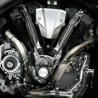 Yamaha MT01 Engine View