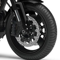 Yamaha MT01 Wheels And Tyre View