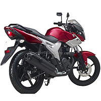 Yamaha SZ Rear Cross Side View Yamaha SZ Rear Cross Side View