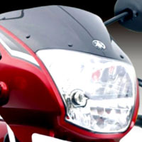 Yamaha YBR Head Light View