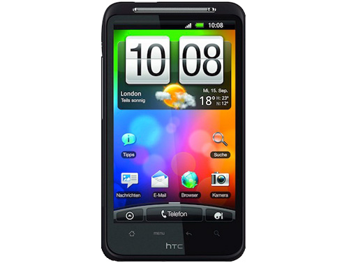 HTC Desire HD Front View Picture