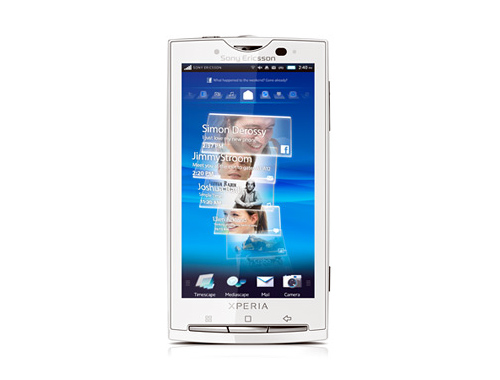 Sony Ericsson Xperia X10 Front View Picture