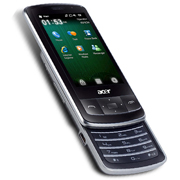 Acer E200 beTouch Left Side View