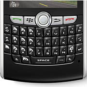 Blackberry 8800 Keyboard View