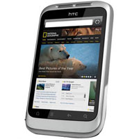 HTC Wildfire S Side Angle View