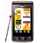 LG KP500 Front View