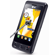 LG KP500 Left Side View