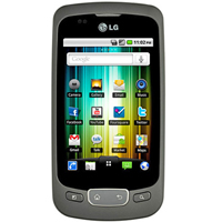 LG Optimus P500 Front View