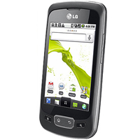 LG Optimus P500 Side View