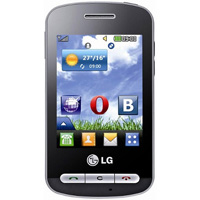 LG T315 Front View