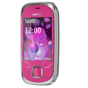 Nokia 7230 Slider Left Side View