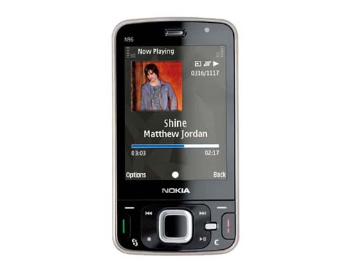 Nokia N96 Front View