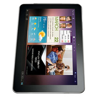 Samsung Galaxy Tab 10.1 Front View