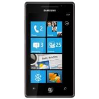 Samsung Omnia W Front View Samsung Omnia W Front View