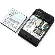 Sony Ericsson Jalou Battery View