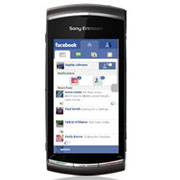 Sony Ericsson Vivaz pro Front View