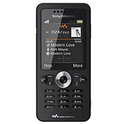 Sony Ericsson W302 Front View Sony Ericsson W302 Front View