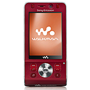 Sony Ericsson W910i Front View
